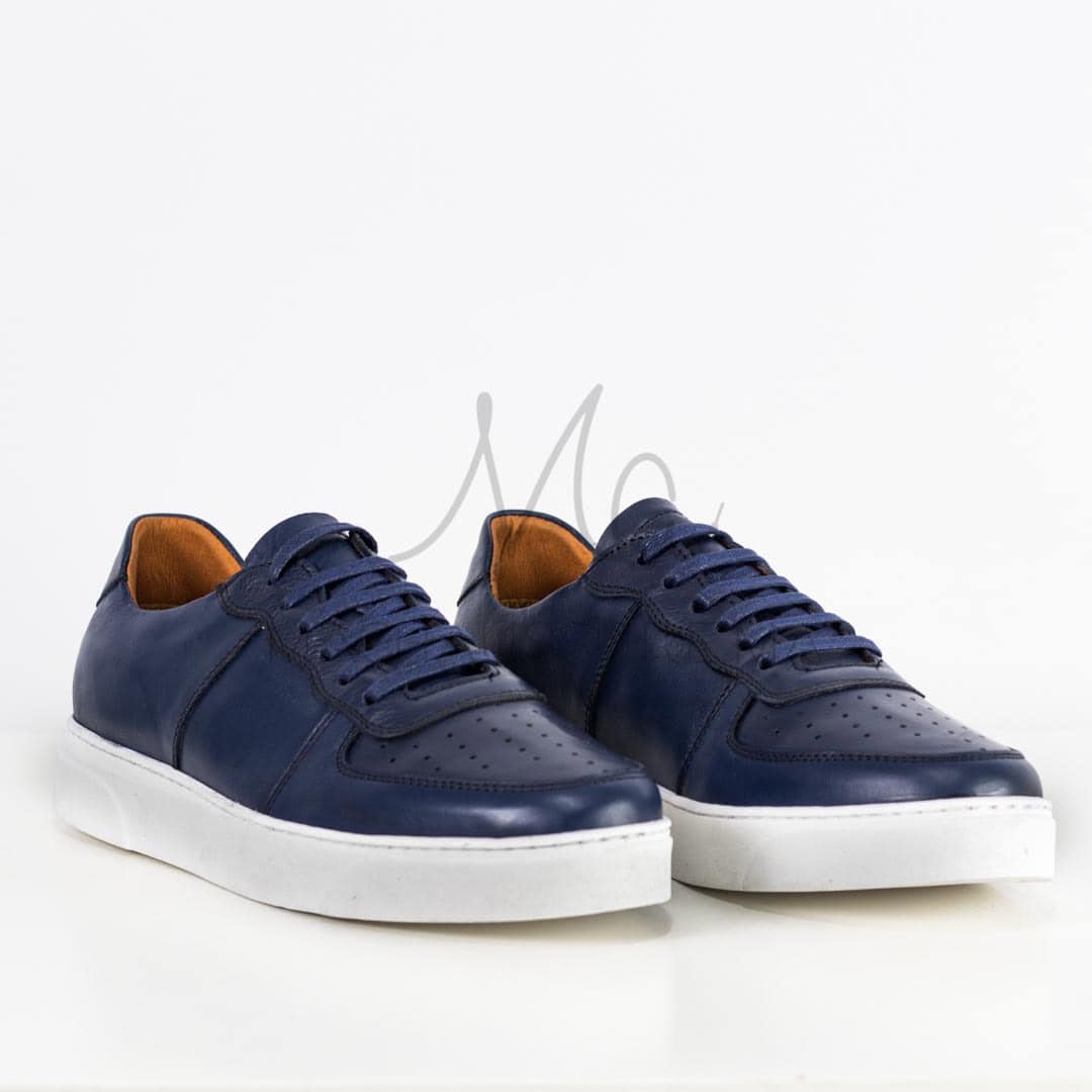 AIR BALVIN - Baskets en Bleu marine.