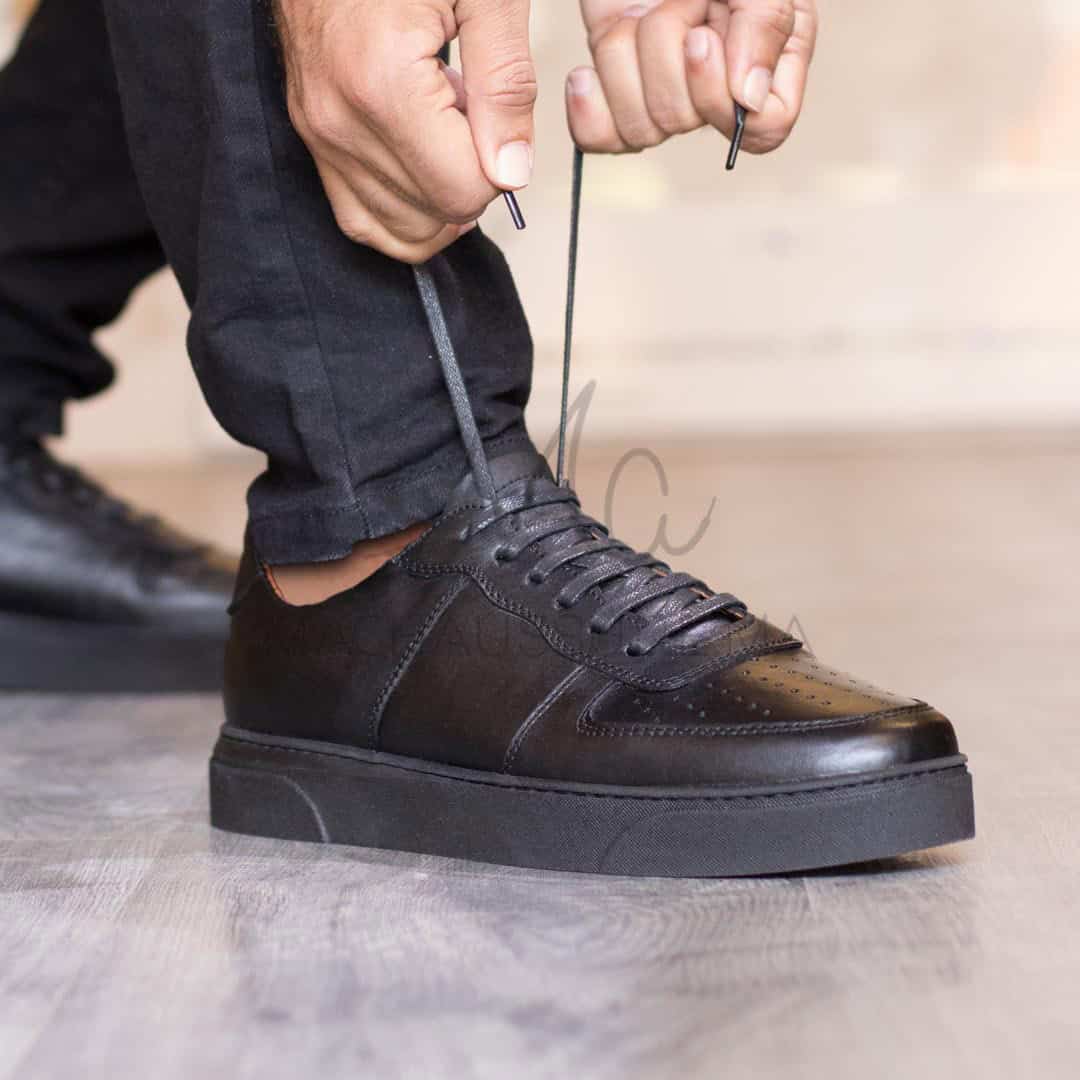 AIR BALVIN - Baskets en Noir.