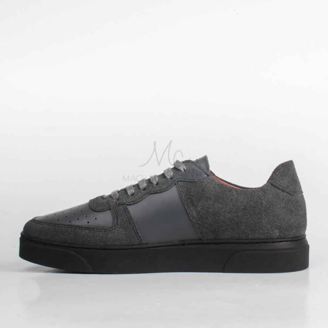 AIR BALVIN – Baskets en Daim gris.