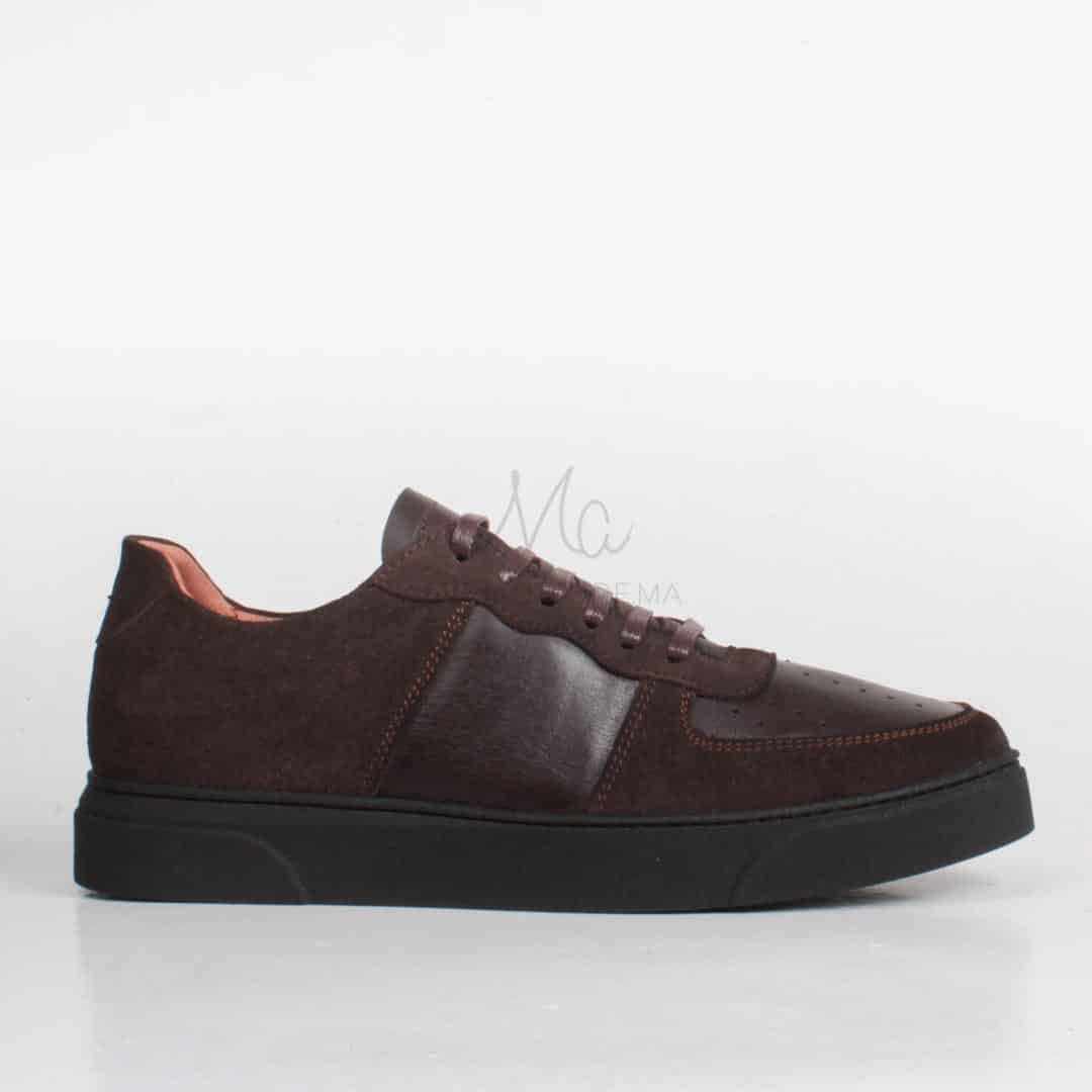 AIR BALVIN - Baskets en Marron.