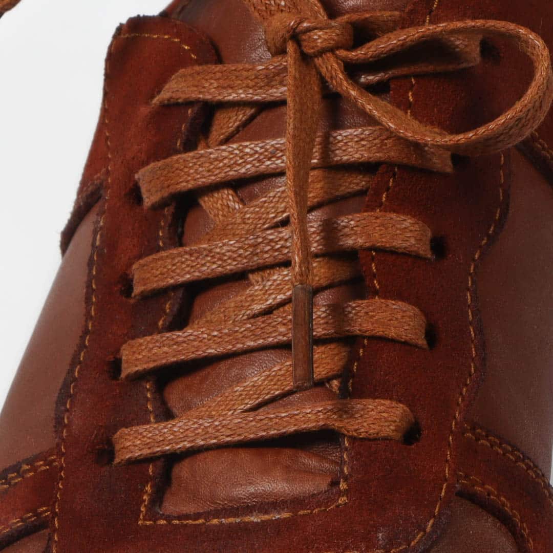 Adrena Baskets confortables 100% Daim en Tabac.