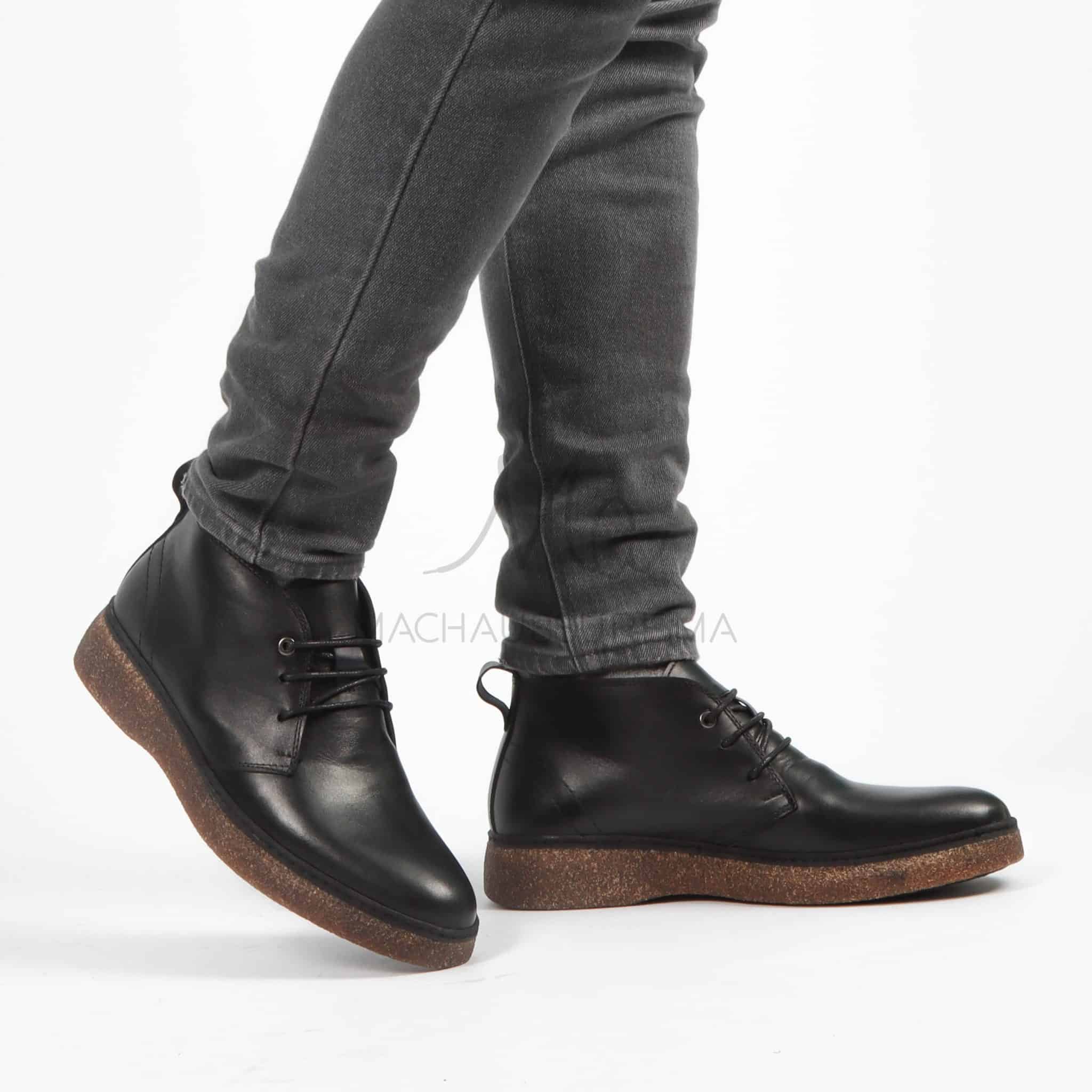 Decorum - Boots Hommes en Noir.