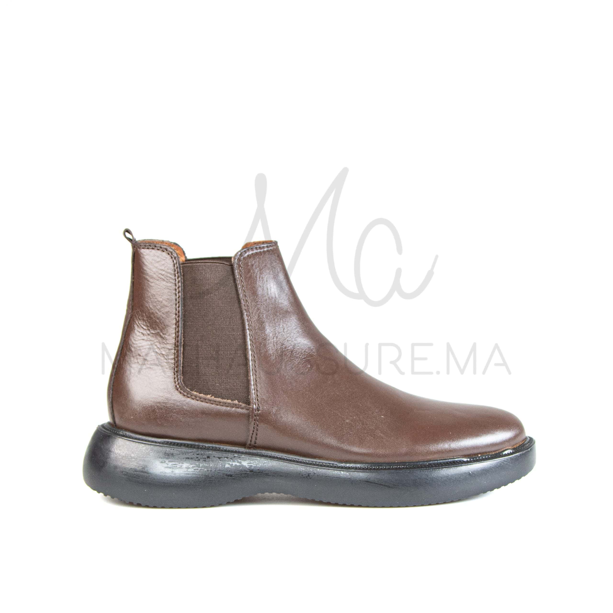 El pacio – Boots Hommes en Marron.