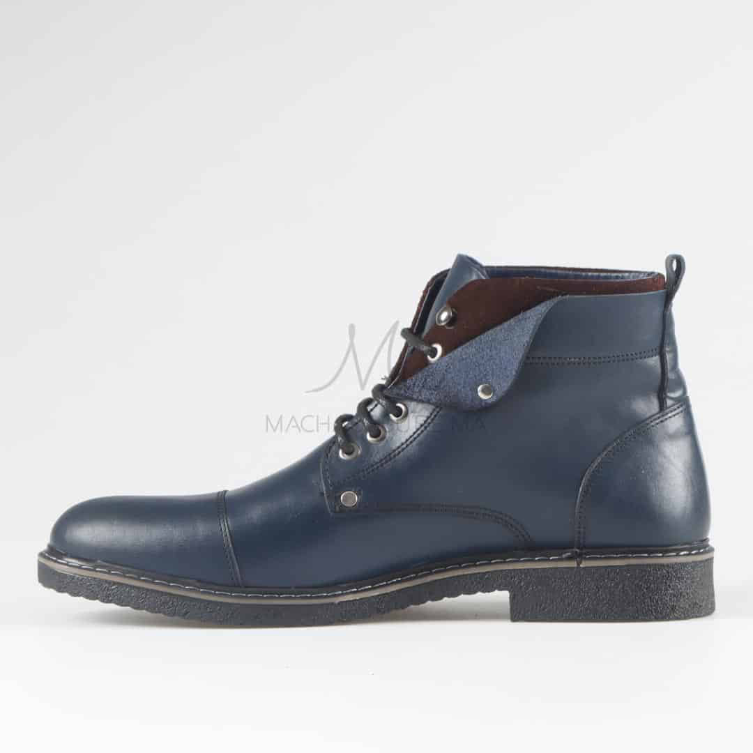Theodore - Bottines en Bleu.