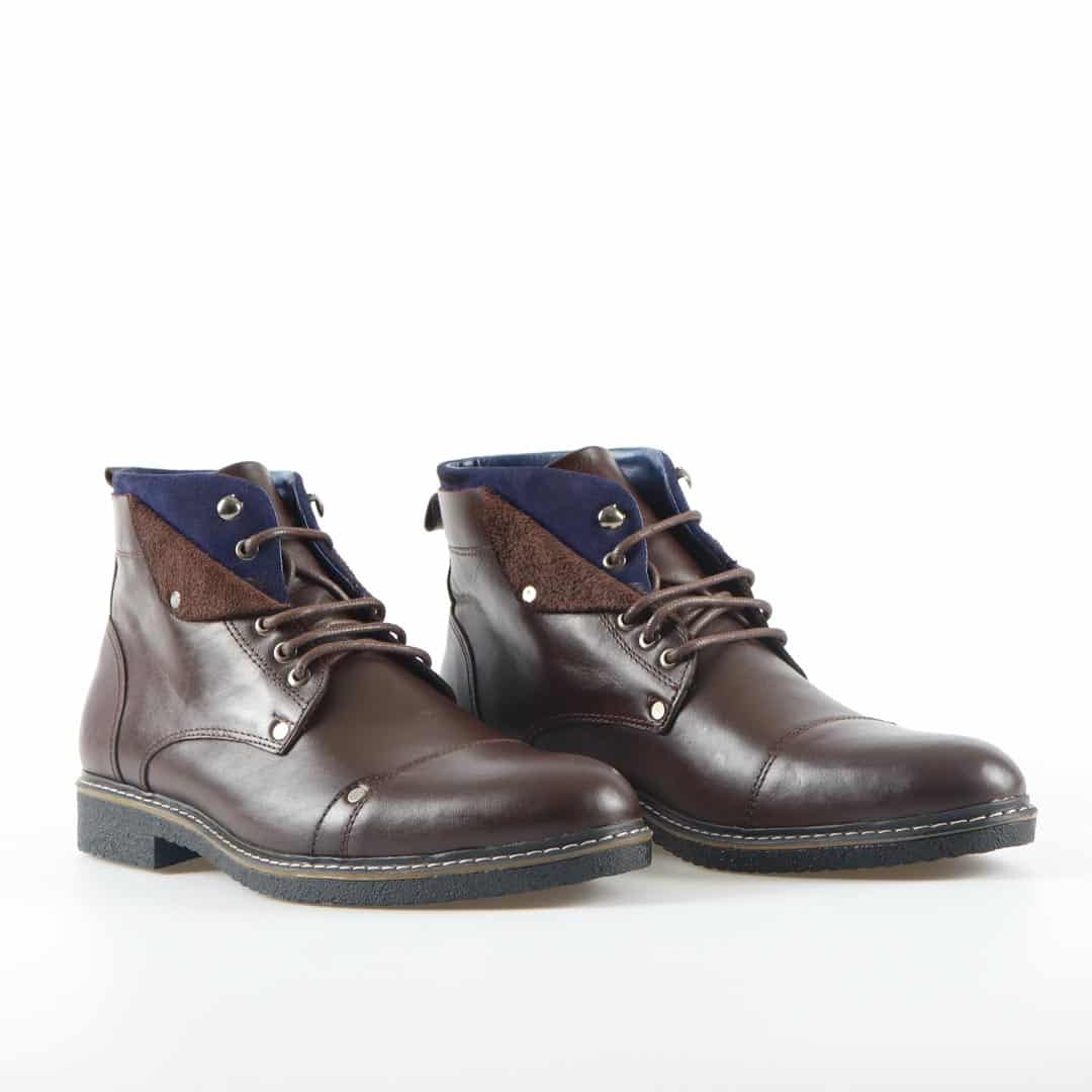 Theodore - Bottines en Marron.