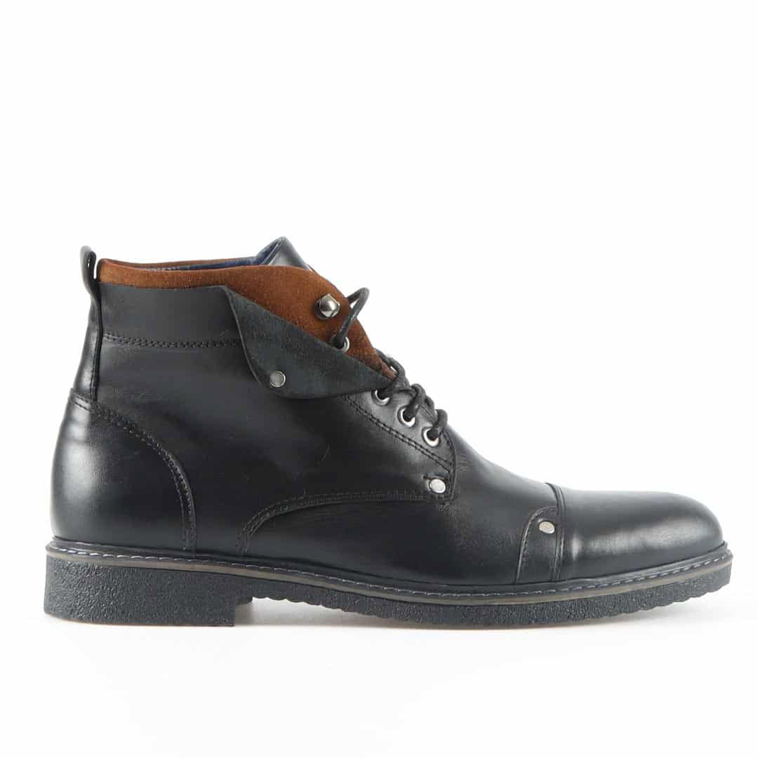 Theodore - Bottines en Noir.