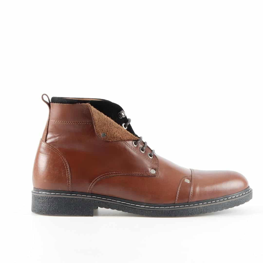 Theodore - Bottines en Tabac.