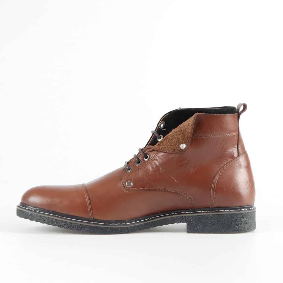 Theodore - Bottines en Tabac.