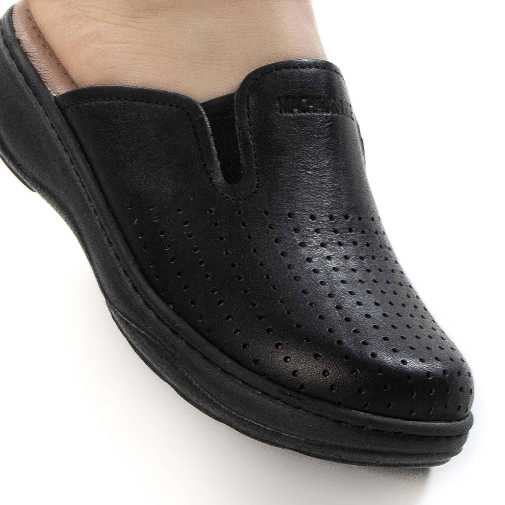 Confort+ – Sabot médical en Noir.