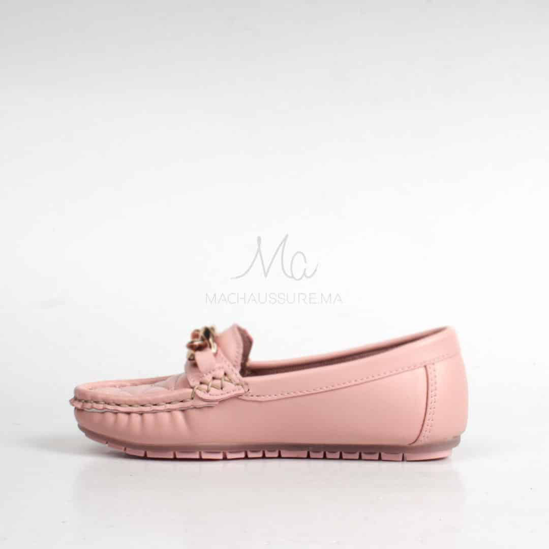 ZENDIA-Ballerines pour fille en Rose.